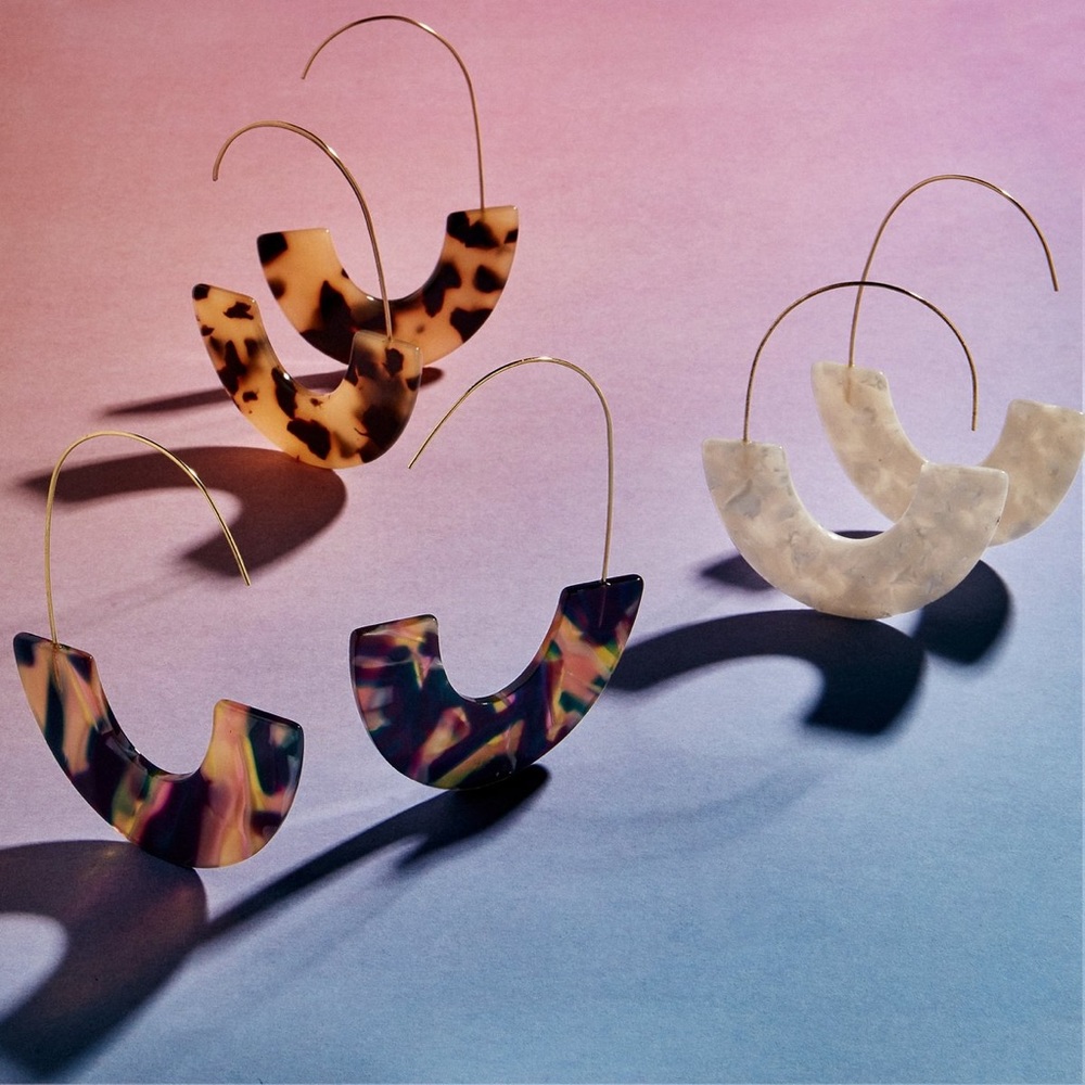 Baublebar style Faidra Resin Earrings - Picture 7 of 7